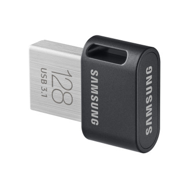 SAMDF044131 SAMSUNG Clé USB FIT PLUS 128GB USB 3.1 Type A Gris métallisé