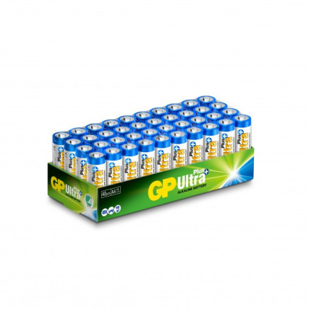 GPBCH037717 Pack de 40 piles AA LR6 Ultra Plus