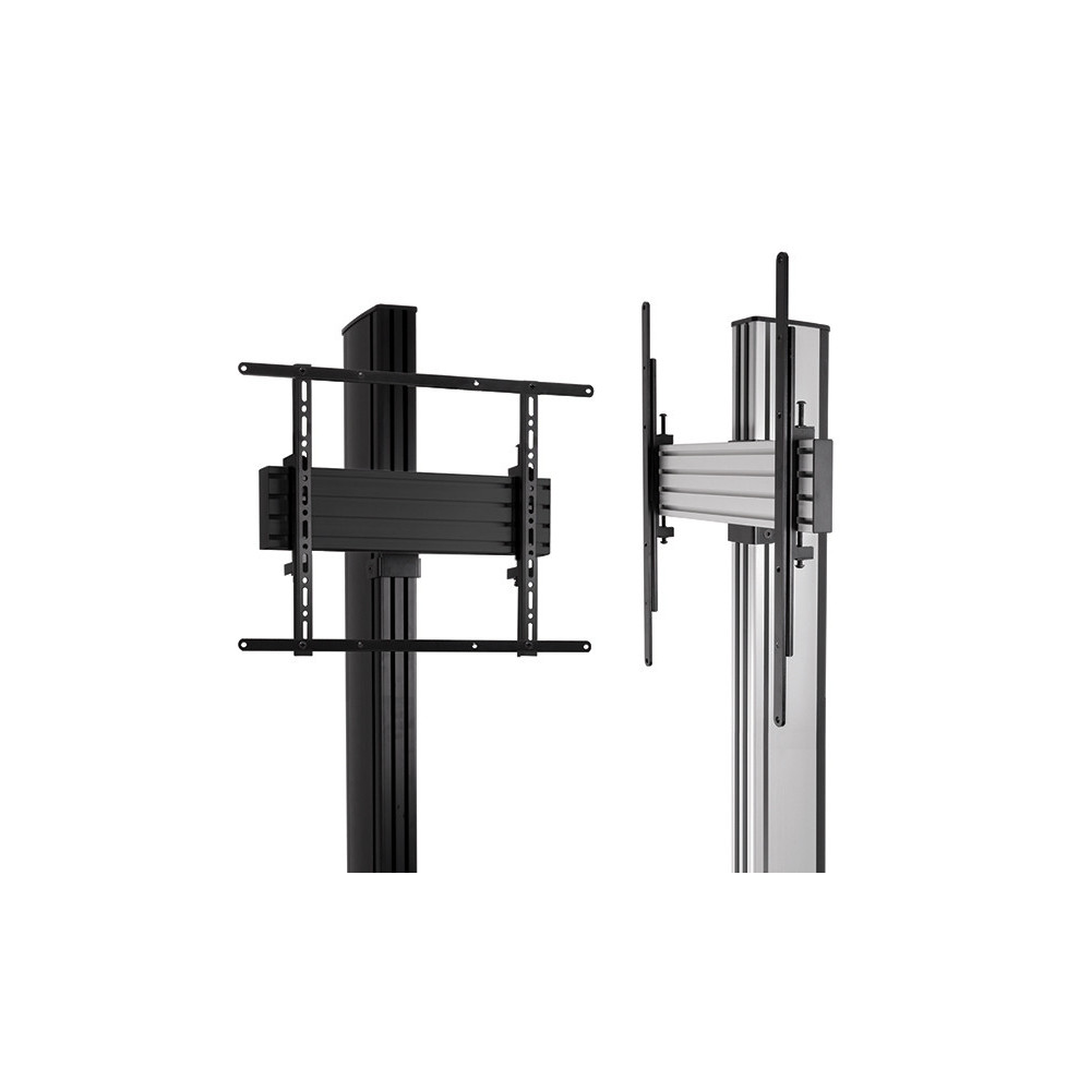 BTEEC036424 Support universel pour écran plat System X Charge max 70kg - Black Silver