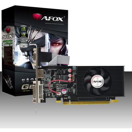 AFOCV037618 Carte Graphique - AFOCV037618 AFOX NVIDIA GT 730 -  4GB GDDR3 - HDMI - DVI - VGA - LOW PROFILE