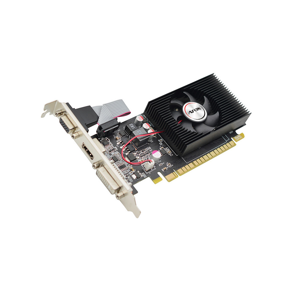 AFOCV037618 Carte Graphique - AFOCV037618 AFOX NVIDIA GT 730 -  4GB GDDR3 - HDMI - DVI - VGA - LOW PROFILE
