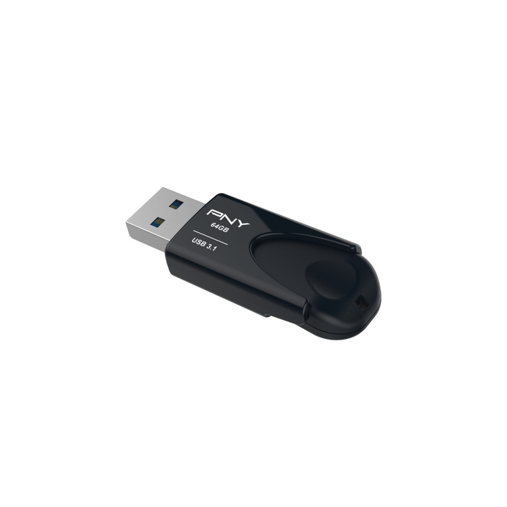 PNYDF037575 PNY ATTACHE 4 3.1 64Go - USB 3.1 - RETRACTABLE