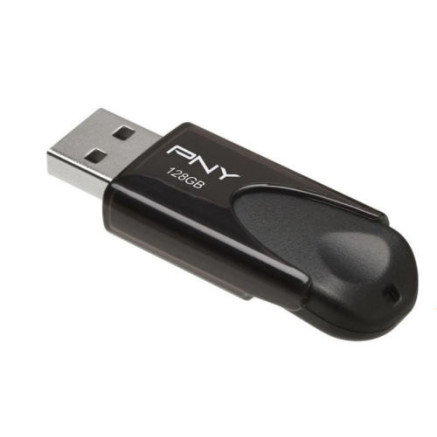 PNYDF037567 PNY ATTACHE 4 128Go - USB 2.0 - RETRACTABLE