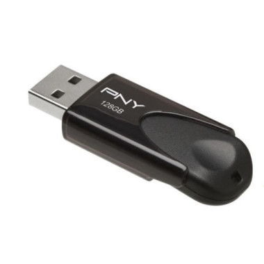 PNYDF037567 PNY ATTACHE 4 128Go - USB 2.0 - RETRACTABLE