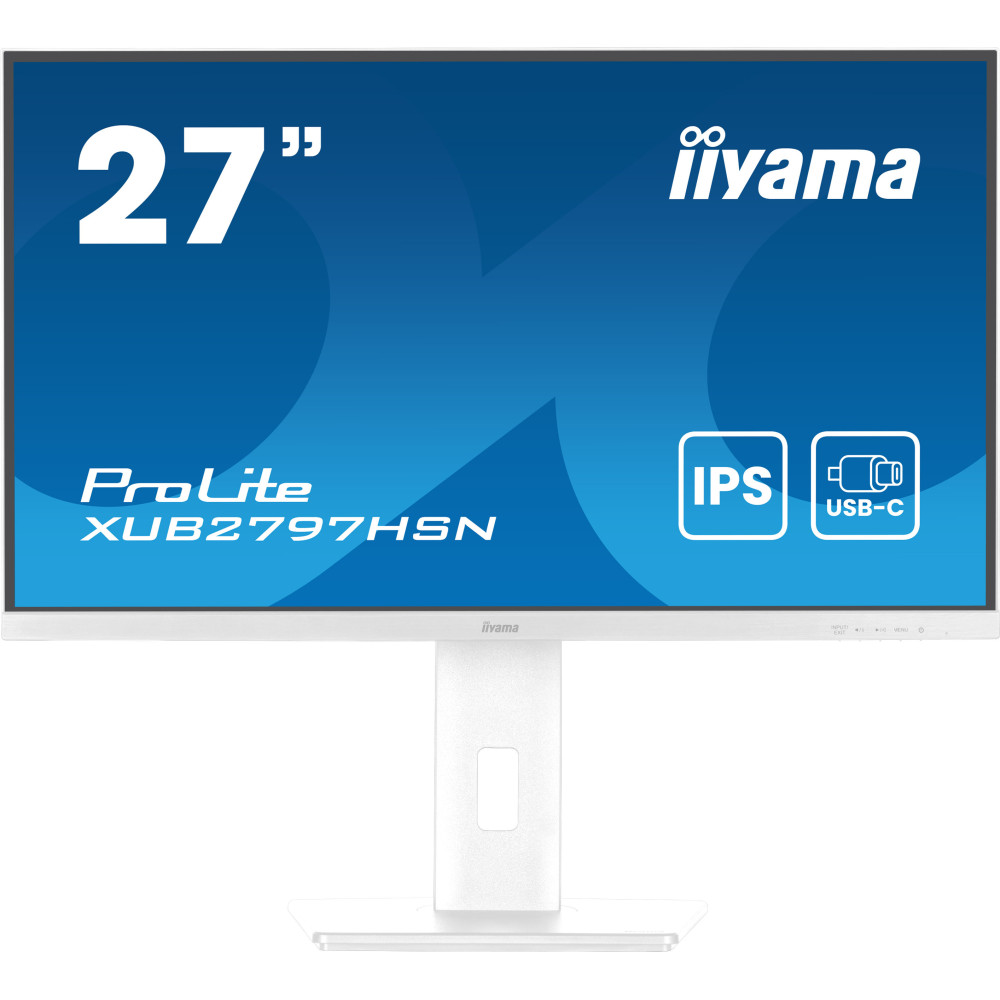 IIYEC045760 27p IPS FHD 1ms 300cd m² HDMI DP 4USB USB-C.dock RJ45 2x2W Règlable Blanc IIYEC045760 27p IPS FHD 1ms 300cd m² HDMI DP 4USB USB-C.dock RJ45 2x2W Règlable Blanc