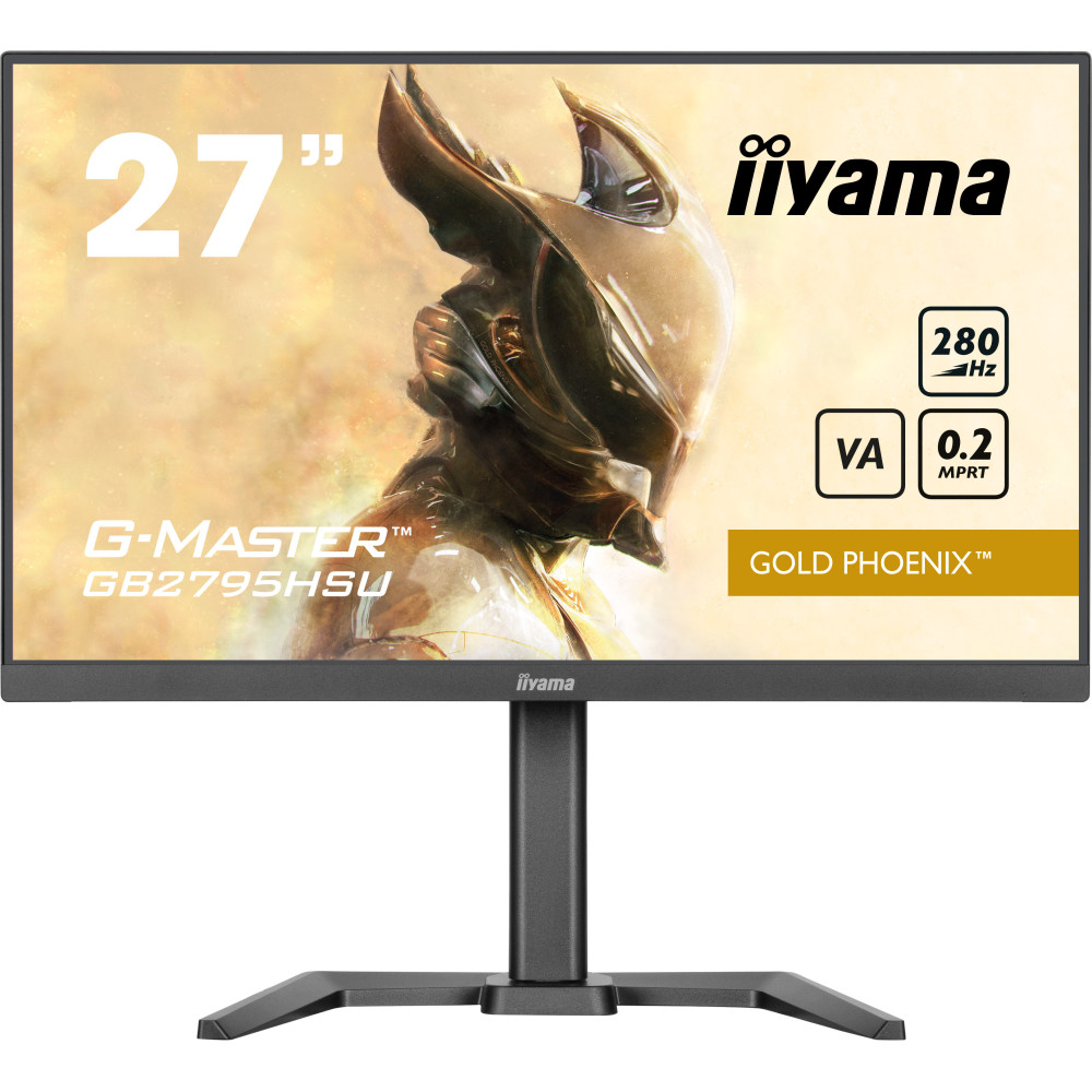 IIYEC045729 27p VA FHD 280Hz 1ms 300cd m² HDM-DP 4USB 2x2W Règlable Noir IIYEC045729 27p VA FHD 280Hz 1ms 300cd m² HDM-DP 4USB 2x2W Règlable Noir