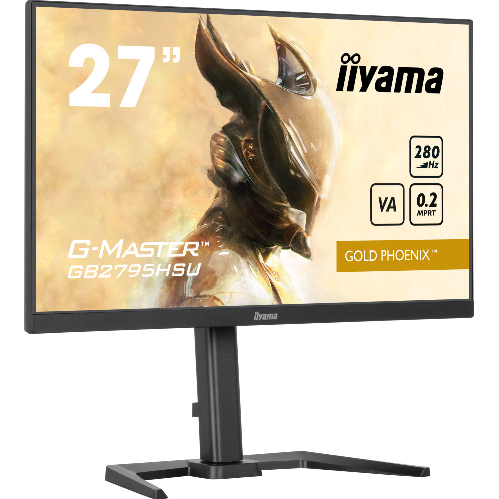 IIYEC045729 27p VA FHD 280Hz 1ms 300cd m² HDM-DP 4USB 2x2W Règlable Noir