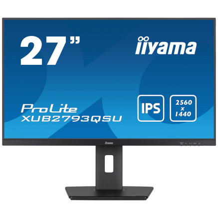 IIYEC045707 27p IPS 2560x1440 1ms 300cd m² HDMI DP 2USB 2x2W Règlable Noir