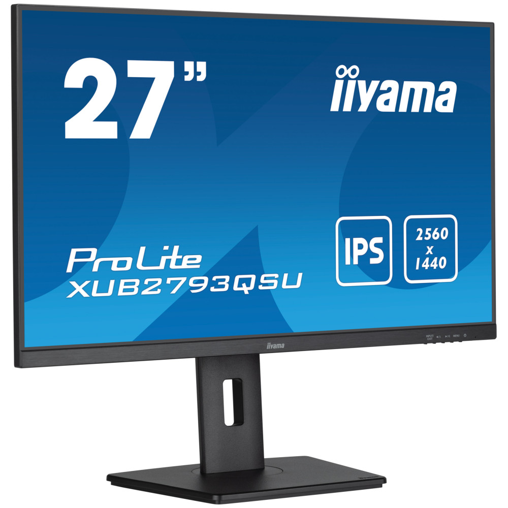 IIYEC045707 27p IPS 2560x1440 1ms 300cd m² HDMI DP 2USB 2x2W Règlable Noir