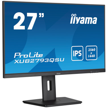 IIYEC045707 27p IPS 2560x1440 1ms 300cd m² HDMI DP 2USB 2x2W Règlable Noir