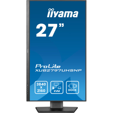 IIYEC045706 27p IPS 4K 4ms 300cd m² HDMI DP USB-CDock 4USB 2x2W KVM Règlable Noir