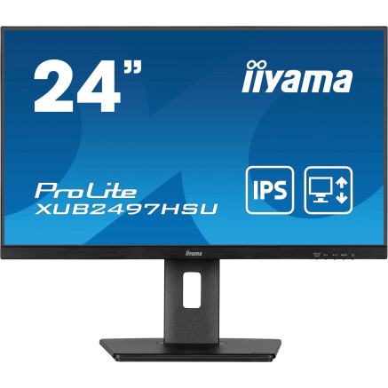 IIYEC045704 23.8p IPS FHD 1ms 3000cd m² HDMI DP 2xUSB 2x2W Règlable Noir