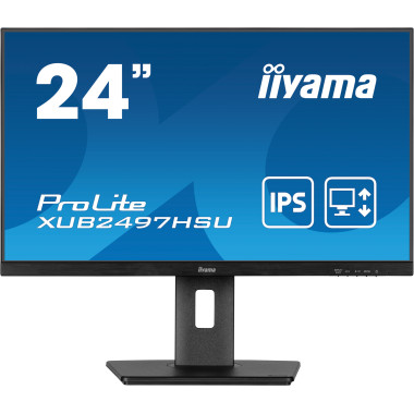 IIYEC045704 23.8p IPS FHD 1ms 3000cd m² HDMI DP 2xUSB 2x2W Règlable Noir
