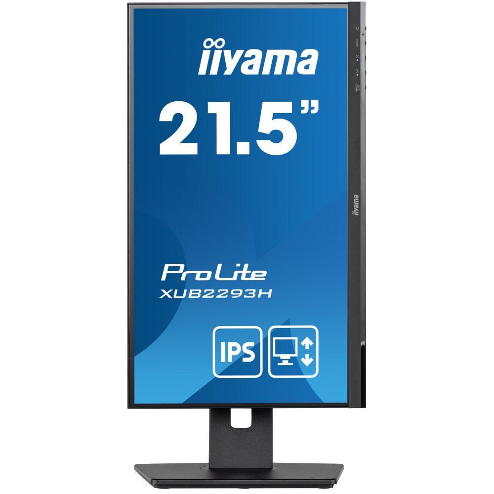 IIYEC045602 21.5p IPS FHD 3ms 250cd m² VGA-HDMI-DP 2x1W Règlable Noir