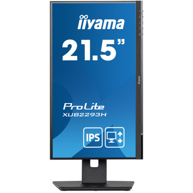 IIYEC045602 21.5p IPS FHD 3ms 250cd m² VGA-HDMI-DP 2x1W Règlable Noir