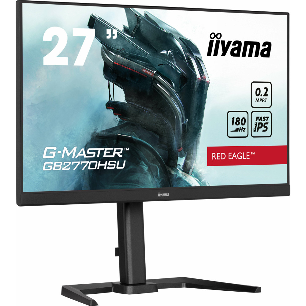 IIYEC045211 27p F-IPS FHD 180Hz 0.2ms 300cd m² HDM-DP 4USB 2x2W Règlable Noir