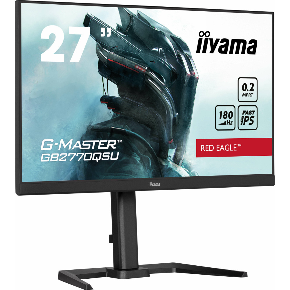 IIYEC045212 27p F-IPS 2560x1440 180Hz 0.2ms 300cd m² HDM-DP 4USB 2x2W Règlable Noir