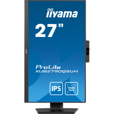 IIYEC045049 27p iPS 2560x1440 0,4ms 250cd m² HDMI-DP 3USB USB-C WebCam 2x2W Règlable Noir