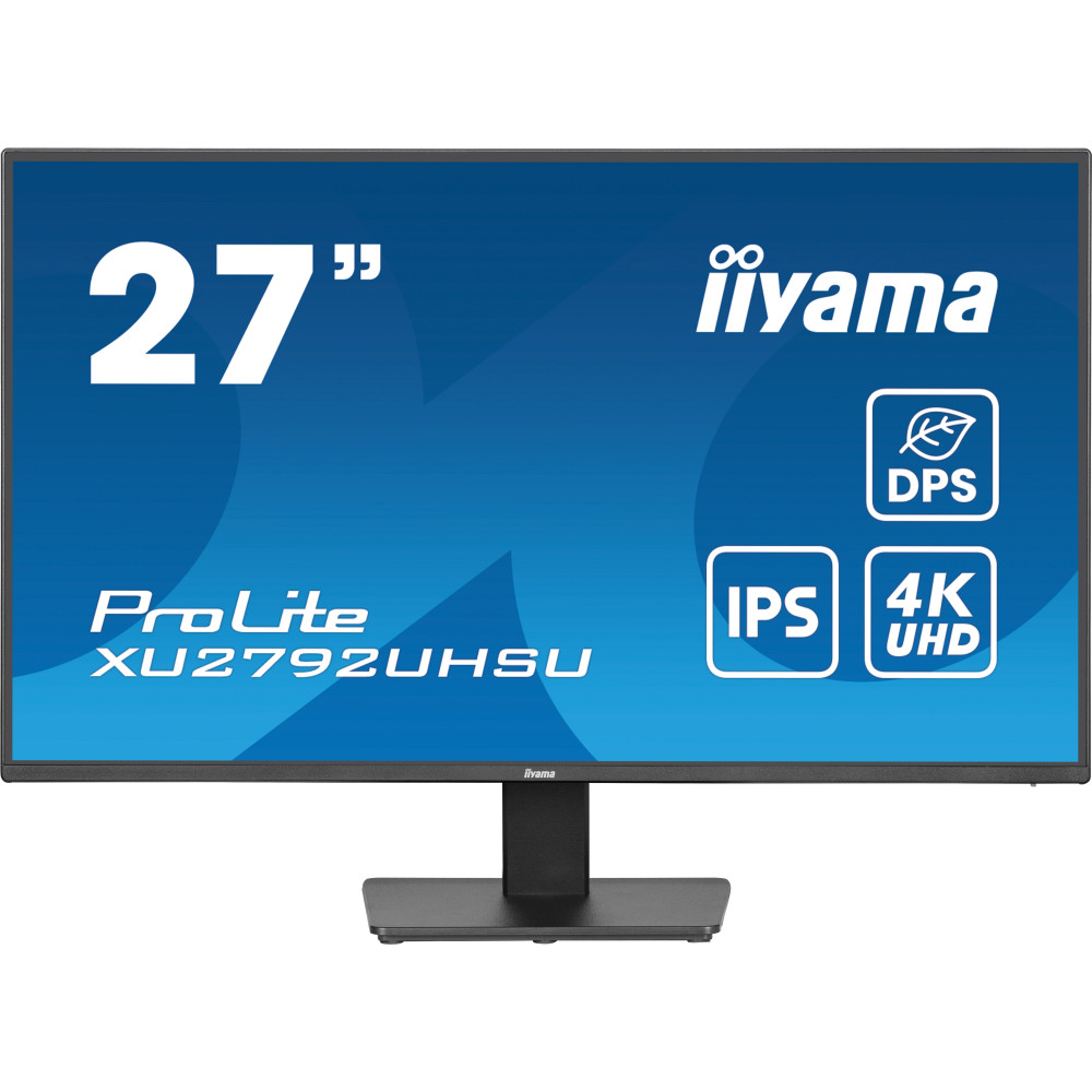 IIYEC045048 27p iPS 4K 4ms 350cd m² DP-HDMI 2x2W 3USB USB-C Noir IIYEC045048 27p iPS 4K 4ms 350cd m² DP-HDMI 2x2W 3USB USB-C Noir