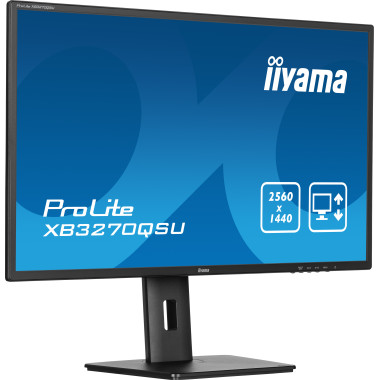 IIYEC044526 31.5p IPS 2560x1440 3ms 250cdm² 1200 1 HP 2xHDMI DP USB HUB Noir