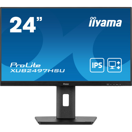 IIYEC044521 23.8p IPS FHD 1ms 250cd m² HDMI DP 2xUSB 2x2W Règlable Noir