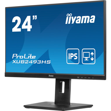 IIYEC044111 23.8p IPS FHD 0,5ms 250cd m² HDMI DP 2x2W Règlable Noir