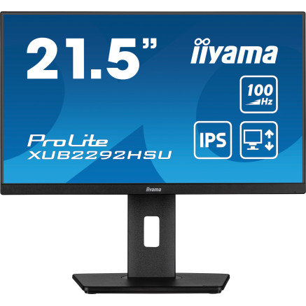 IIYEC043742 21.5p IPS FHD 0.4ms 250cd m² HDMI DP 4xUSB 2x2W Noir