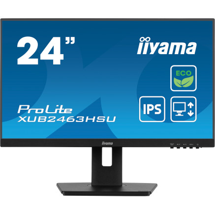 IIYEC043749 23.8p IPS FHD 3ms 250cd m² HDMI DP 2xUSB 2x2W IQE.B Règlable Noir