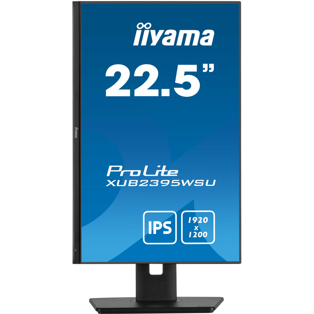IIYEC043759 22.5p IPS 1920x1200 4ms 250cd m² VGA HDMI DP 2xUSB 2x2W Règlable Noir