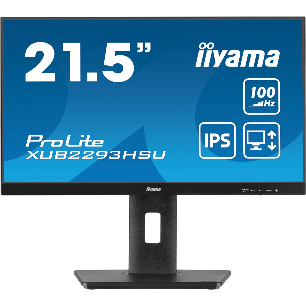 IIYEC043745 21.5p IPS FHD 1ms 250cd m² HDMI DP 2xUSB 2x2W Règlable Noir IIYEC043745 21.5p IPS FHD 1ms 250cd m² HDMI DP 2xUSB 2x2W Règlable Noir