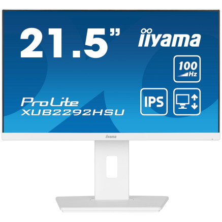 IIYEC043743 21.5p IPS FHD 0.4ms 250cd m² HDMI DP 4xUSB 2x2W Blanc