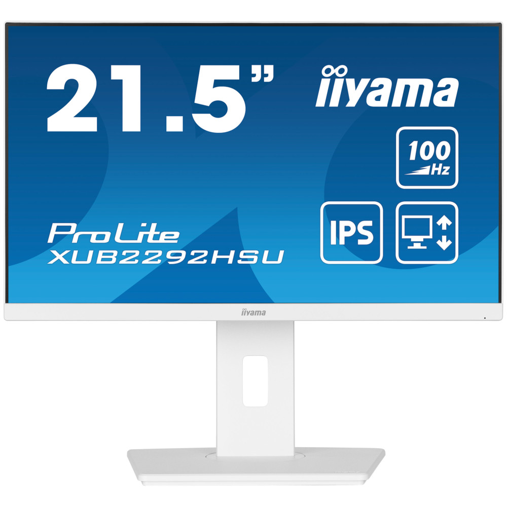IIYEC043743 21.5p IPS FHD 0.4ms 250cd m² HDMI DP 4xUSB 2x2W Blanc IIYEC043743 21.5p IPS FHD 0.4ms 250cd m² HDMI DP 4xUSB 2x2W Blanc