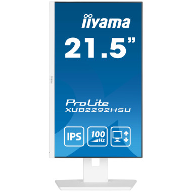 IIYEC043743 21.5p IPS FHD 0.4ms 250cd m² HDMI DP 4xUSB 2x2W Blanc