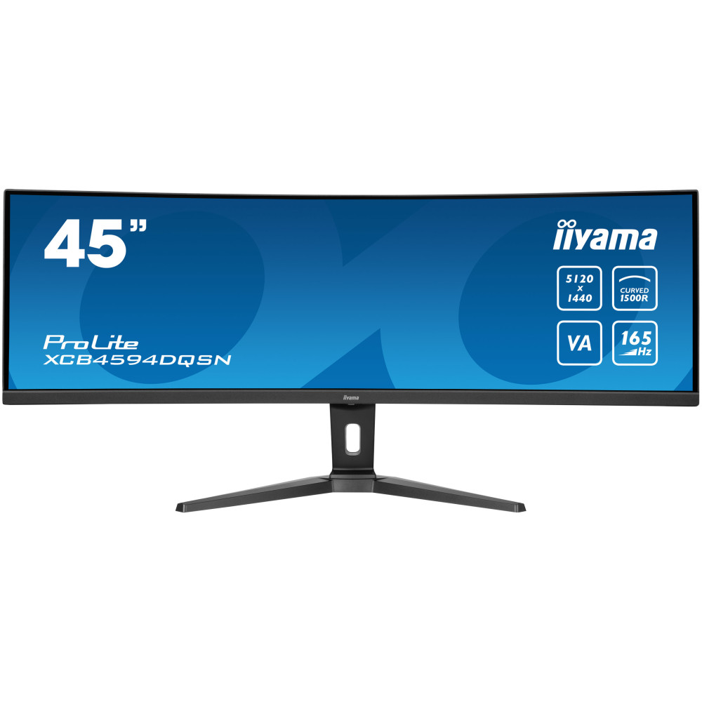 IIYEC043758 44.5p VA incurvé 5120x1440 32 9 0.8ms 450cd m² 2HDMI DP 3xUSB 1xUSB-C RJ45 2x3W Noir IIYEC043758 44.5p VA incurvé 5120x1440 32 9 0.8ms 450cd m² 2HDMI DP 3xUSB 1xUSB-C RJ45 2x3W Noir
