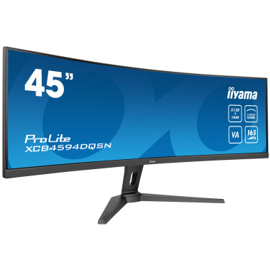 IIYEC043758 44.5p VA incurvé 5120x1440 32 9 0.8ms 450cd m² 2HDMI DP 3xUSB 1xUSB-C RJ45 2x3W Noir