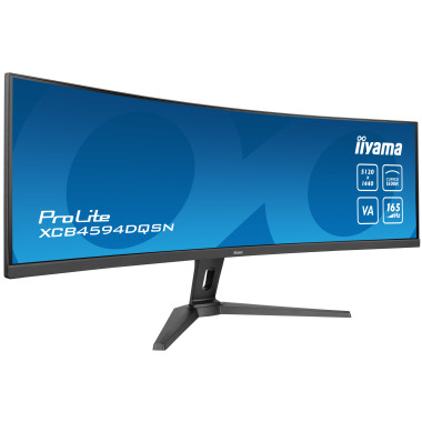 IIYEC043758 44.5p VA incurvé 5120x1440 32 9 0.8ms 450cd m² 2HDMI DP 3xUSB 1xUSB-C RJ45 2x3W Noir