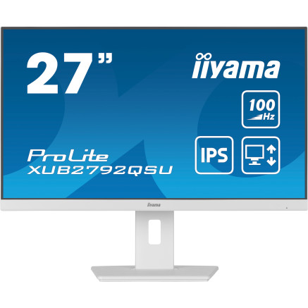 IIYEC043659 27p iPS 2560x1440 0,4ms 250cd m² HDMI DP 2x2W 4xUSB Règlable Blanc