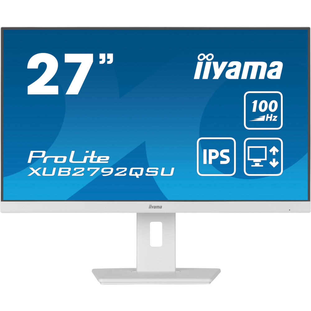 IIYEC043659 27p iPS 2560x1440 0,4ms 250cd m² HDMI DP 2x2W 4xUSB Règlable Blanc IIYEC043659 27p iPS 2560x1440 0,4ms 250cd m² HDMI DP 2x2W 4xUSB Règlable Blanc