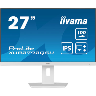 IIYEC043659 27p iPS 2560x1440 0,4ms 250cd m² HDMI DP 2x2W 4xUSB Règlable Blanc