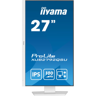 IIYEC043659 27p iPS 2560x1440 0,4ms 250cd m² HDMI DP 2x2W 4xUSB Règlable Blanc