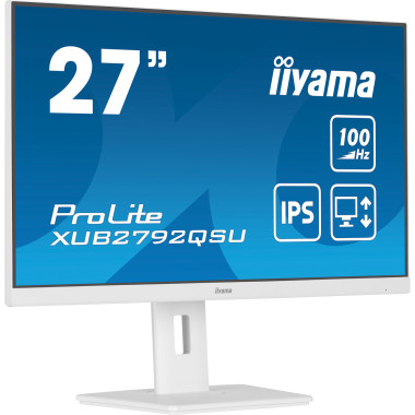 IIYEC043659 27p iPS 2560x1440 0,4ms 250cd m² HDMI DP 2x2W 4xUSB Règlable Blanc