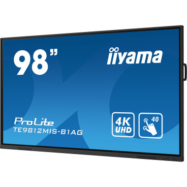 IIYEC043116 97.5p Tactile 4K IPS 24 7 VGA-3HDMi RJ45 5USB 2x16W Noir