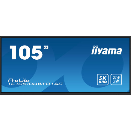 IIYEC042791 105p tactile VA anti-reflet  HP  4xHDMI DP 2xUSB-C USB HUB (x8) 400cd m² 4000 1