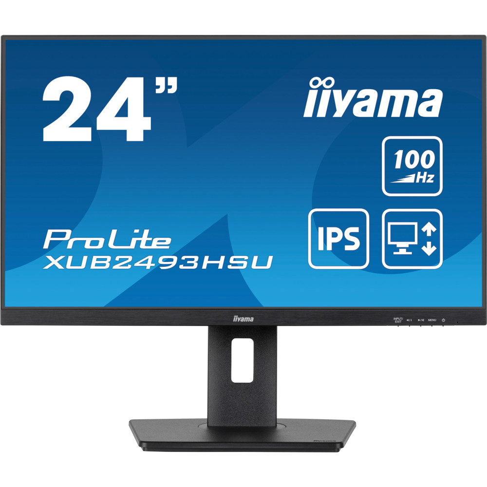 IIYEC043343 23,8p iPS FHD 1ms 250cd m² HDMI DP 2x2W 2xUSB Règlable Noir IIYEC043343 23,8p iPS FHD 1ms 250cd m² HDMI DP 2x2W 2xUSB Règlable Noir