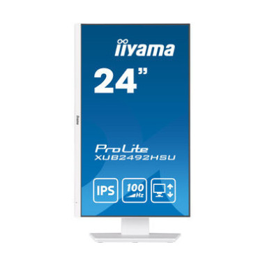 IIYEC043339 23.8p IPS FHD 0,4ms 250cd m² HDMI DP 4xUSB 2x2W Règlable Blanc
