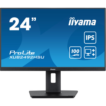 IIYEC043338 23.8p IPS FHD 0,4ms 250cd m² HDMI DP 4xUSB 2x2W Règlable Noir