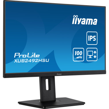 IIYEC043338 23.8p IPS FHD 0,4ms 250cd m² HDMI DP 4xUSB 2x2W Règlable Noir