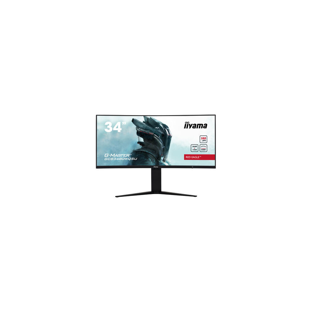 IIYEC043110 34p VA 3440x1440 Incurvé 21 9 0,4ms 420cdm² 2HDMI-2DP 2xUSB 2x3W PiP PbP Règlable Noir IIYEC043110 34p VA 3440x1440 Incurvé 21 9 0,4ms 420cdm² 2HDMI-2DP 2xUSB 2x3W PiP PbP Règlable Noir