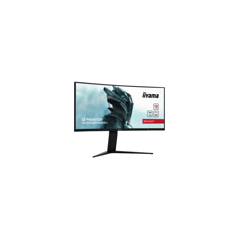 IIYEC043110 34p VA 3440x1440 Incurvé 21 9 0,4ms 420cdm² 2HDMI-2DP 2xUSB 2x3W PiP PbP Règlable Noir