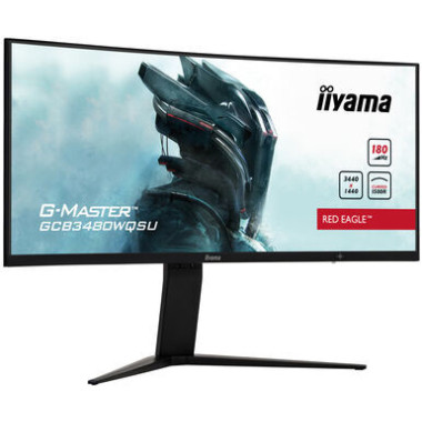 IIYEC043110 34p VA 3440x1440 Incurvé 21 9 0,4ms 420cdm² 2HDMI-2DP 2xUSB 2x3W PiP PbP Règlable Noir